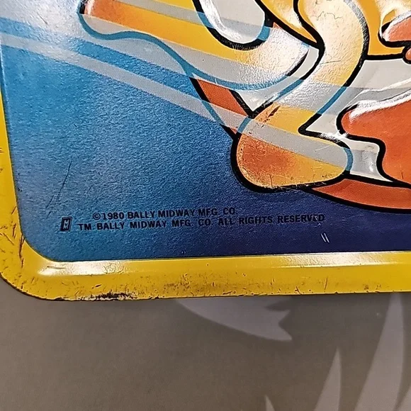 Vintage Aladdin 1980 PAC-MAN Video Game Metal Lunchbox - Picture 6 of 11